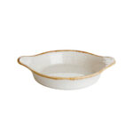 PORLAND BEIGE Чиния с дръжки саханче 22см - Horeca Depot