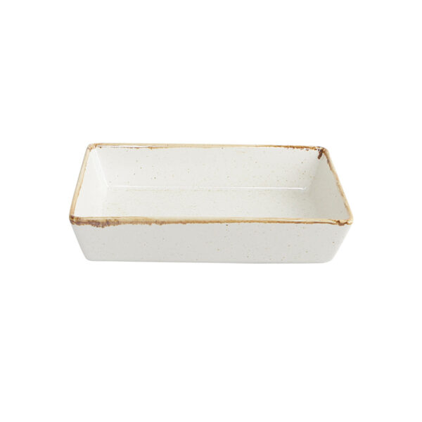 PORLAND BEIGE Чиния ордьовър правоъгълна 16см х10см - Снимка 2 - Horeca Depot