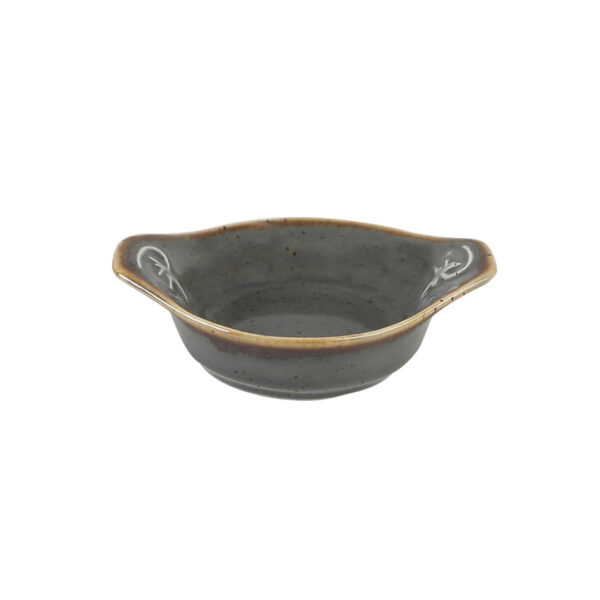 PORLAND DARK GREY Купа за сос с две дръжки 7см - Снимка 2 - Horeca Depot