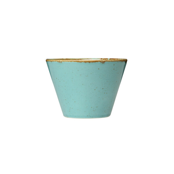 PORLAND TURQUOISE Купа Конус 11 см - Снимка 2 - Horeca Depot