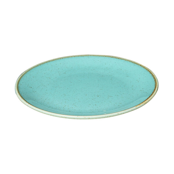 PORLAND TURQUOISE Чиния плитка 28см - Снимка 2 - Horeca Depot