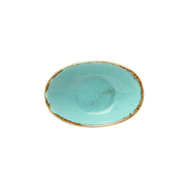 PORLAND TURQUOISE Купа овал 11см - Снимка 2 - Horeca Depot