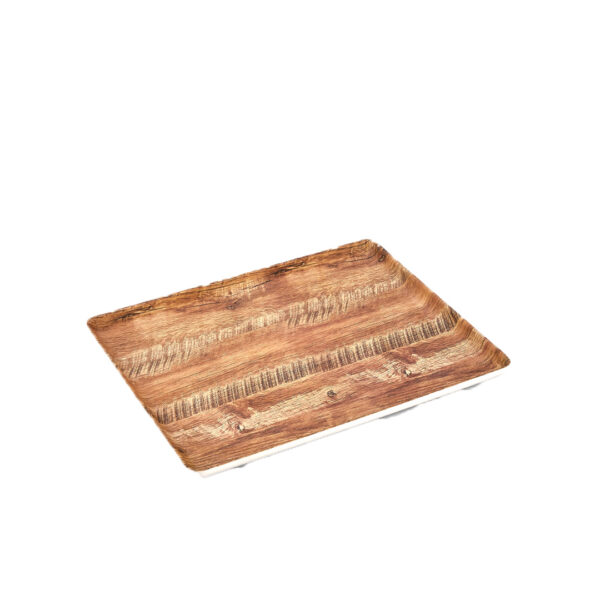GOREME Поднос с борд №2 меламин декор WOOD GN 1/2 26x31.5х2 333 - Horeca Depot