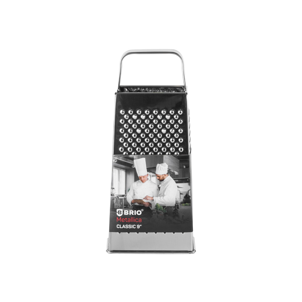 BRIO Metallica Ренде четиристранно CLASSIC 9"(23 см) - Horeca Depot