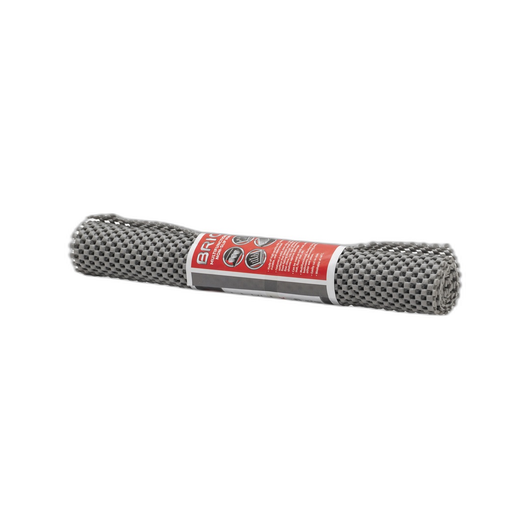 BRIO Противоплъзгаща подложка сива малка ролка 30х70см PVC - Horeca Depot