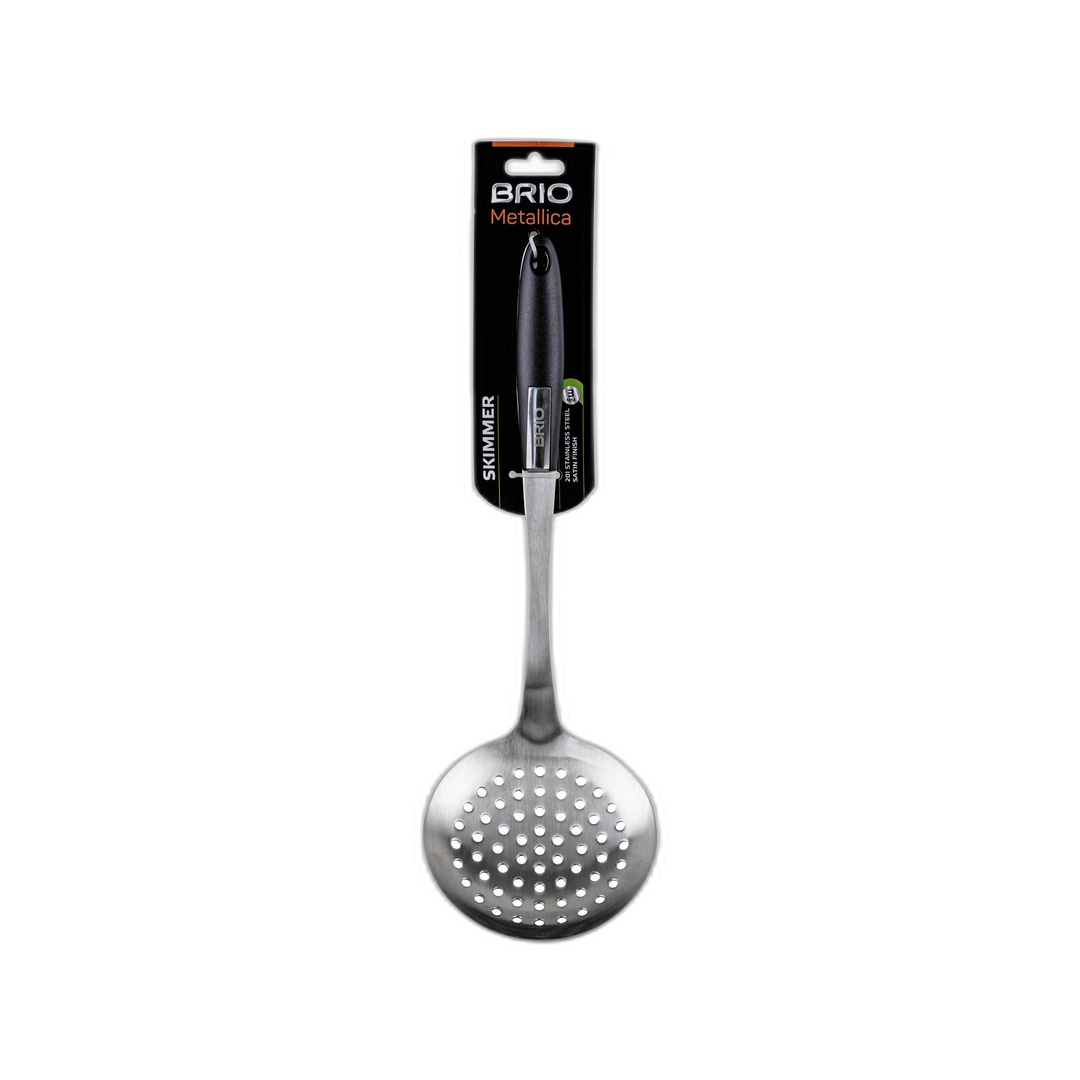 BRIO Metallica Решетъчна лъжица кръгла 35.5см 2698 - Horeca Depot