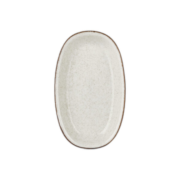 BY BONE EFFECT DUST Плато овал 24х14,5см 1бр. EF DS ZT 24 OV - Horeca Depot