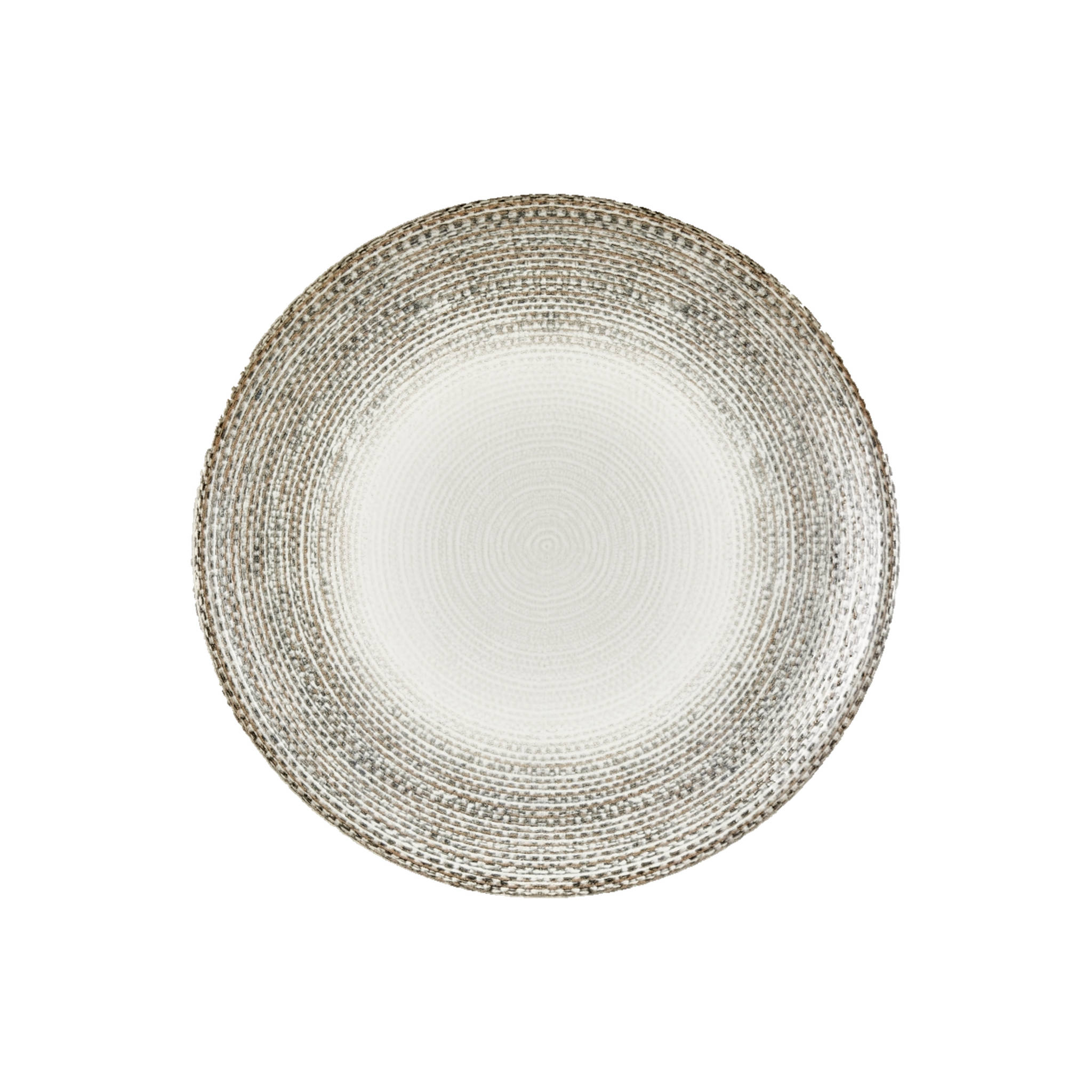 BY BONE MISIS Плитка чиния ф.17 см 1бр. MS ZT 17 DZ - Horeca Depot