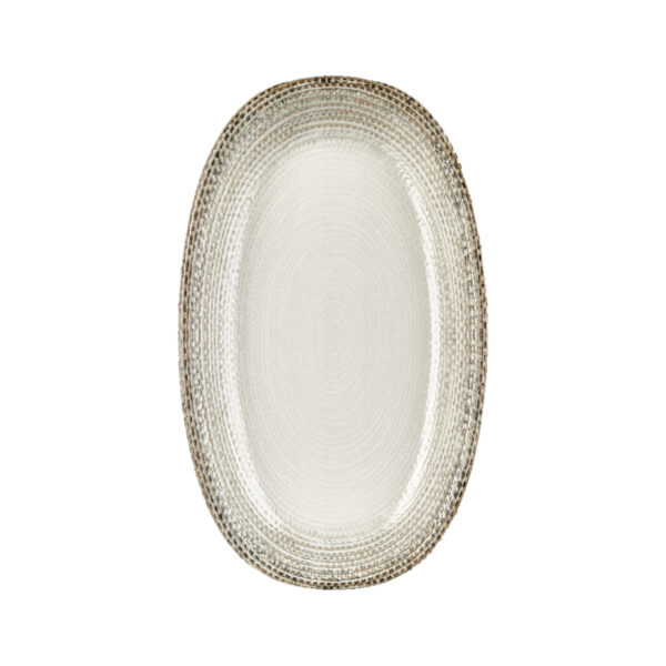 BY BONE MISIS Плато овал 34х20см 1бр. MS ZT 34 OV - Horeca Depot