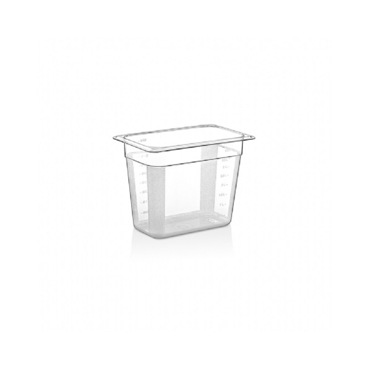 GASTROPLAST Гастронорм поликарбонат 1/4 200мм 265х162х200мм GNP 14200 - Horeca Depot