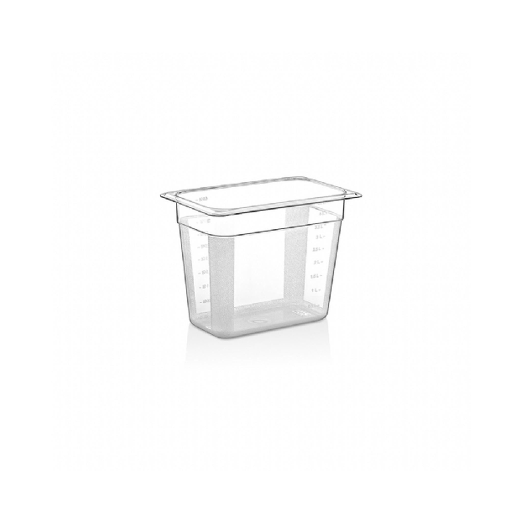 GASTROPLAST Гастронорм поликарбонат 1/4 200мм 265х162х200мм GNP 14200 - Horeca Depot